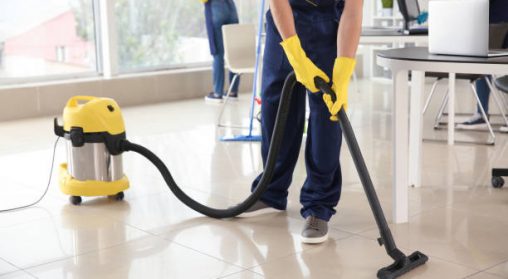 office being cleaned; boosting office cleanliness and success